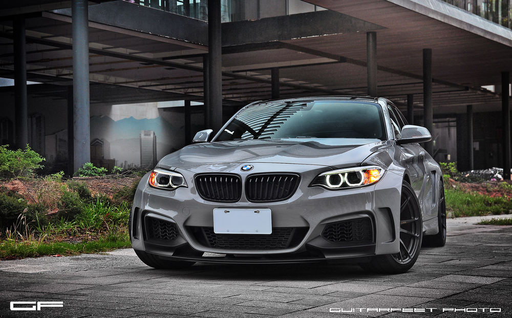 –極2勢力– BMW F22 M235i Manhart Body Kit 開箱拍攝