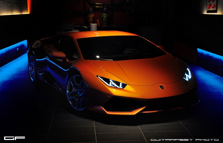 –初生猛犢– Lamborghini LP610-4 Huracan 不畏馬蛙 開箱拍攝