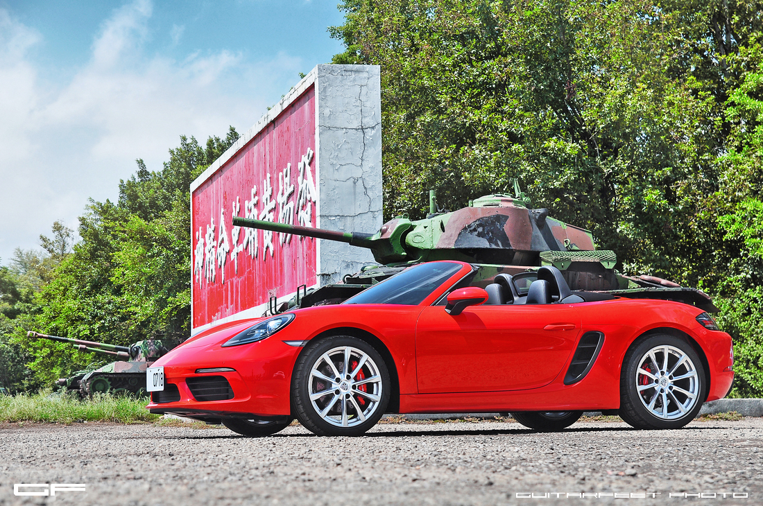–猛蛙三將– Porsche 718, Macan GTS, 991 C4GTS 同場賞車拍攝