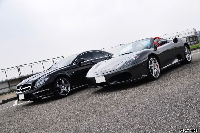–暴力特區– Mercedes Benz CLS63 AMG & Ferrari F430 同場拍攝