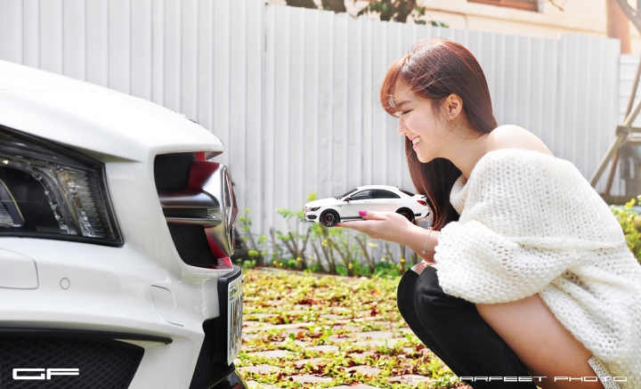 –餓狼&學姊– Mercedes Benz CLA45 AMG Edition1 開箱拍攝 Part.2
