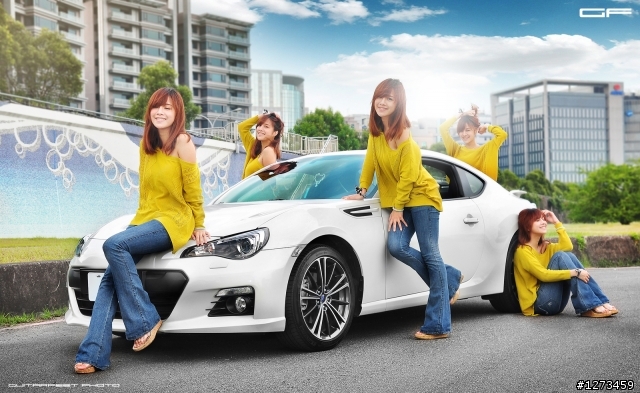 –逼阿嚕介哆– Subaru BRZ & 稅美人 開箱拍攝