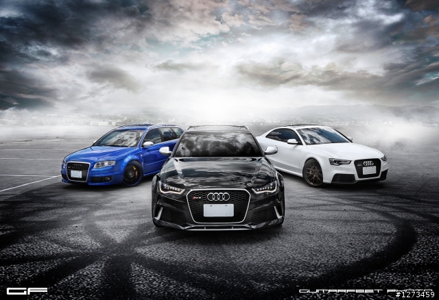 –阿嘶三帥– Audi RS 4, 5, 6 奇蹟連線開箱拍攝