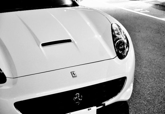 Ferrari California 法拉利 白鬃烈馬 街拍
