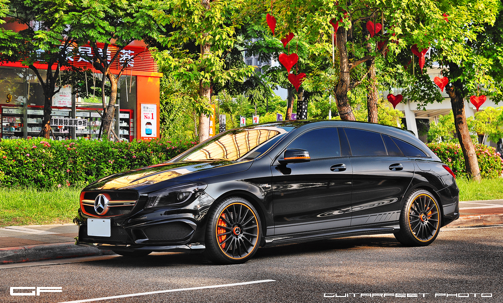 –獵奪目光– Mercedes Benz CLA45 Shooting Brake Orange Art Edition 開箱拍攝