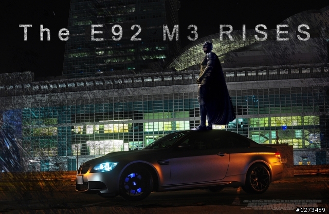 –暗夜蝙蝠– BMW E92 M3 Coupe 消光灰 拍攝開箱