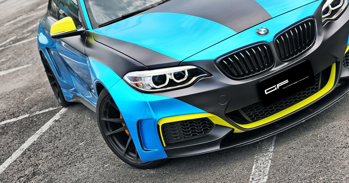 爆龜旋風再起 – Manhart widebody kit M235i 彩繪記錄 By 吉他腳GuitarFeet