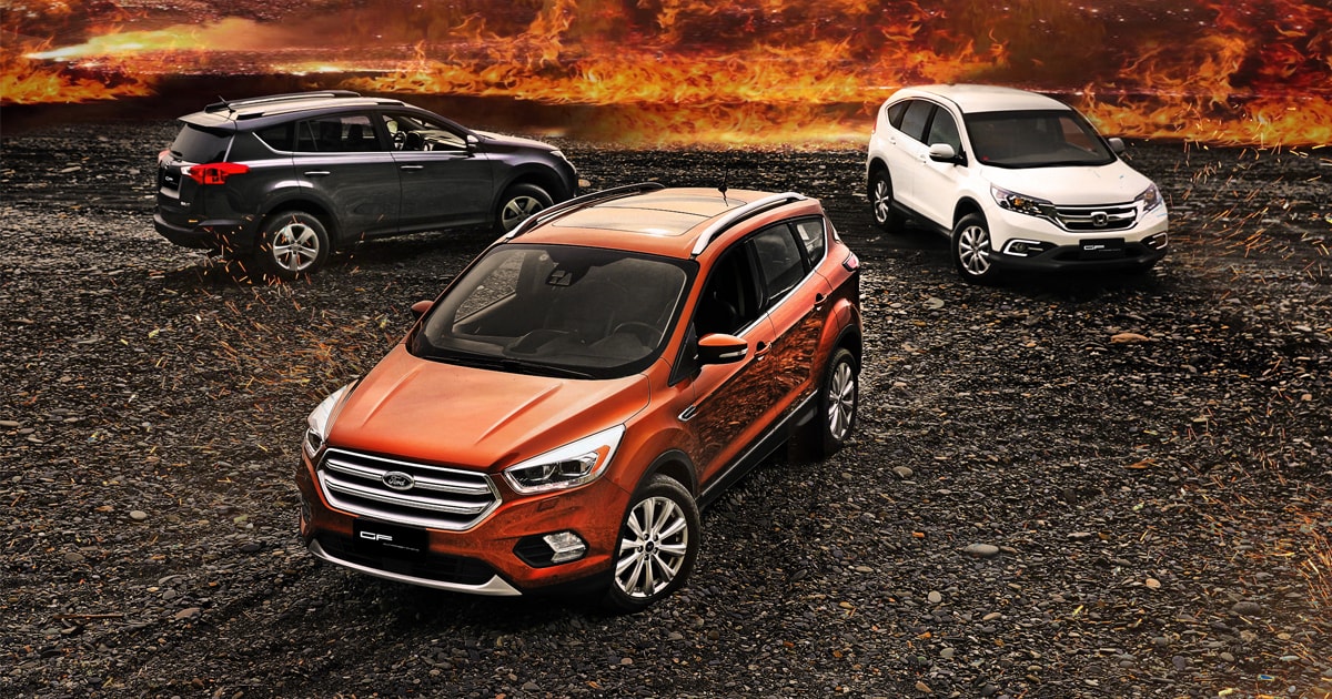 –亂世休雄– New Ford Kuga, Honda CR-V, Toyota RAV-4三強合體分享(文長) By 吉他腳GuitarFeet