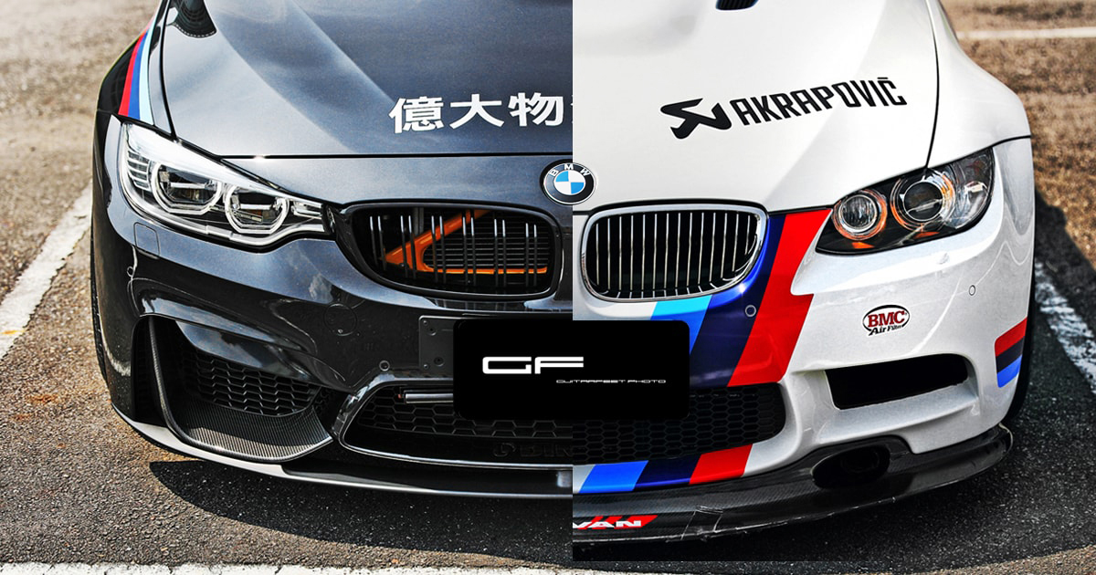 三三來馳 – BMW E92 & F80 M3 經典傳承 同場分享 By 吉他腳 Guitarfeet