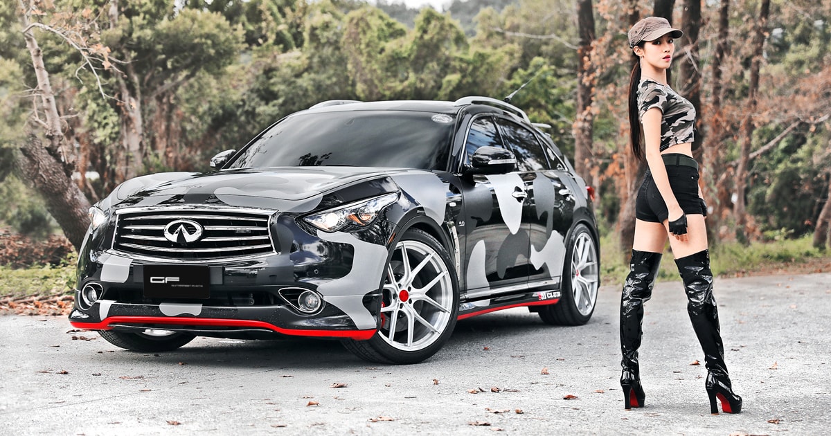 炫軍風格 – Infiniti QX70S 迷彩重裝 年底教召 紀錄分享 By 吉他腳 GuitarFeet
