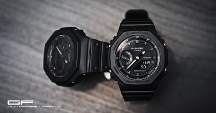 你農我農 – CASIO 暗黑農家橡樹 GA-2100-1A1 疊疊樂開箱