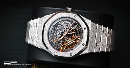 閃耀霜金 – AP 皇家橡樹 15407BC.GG.1224BC.01 奪目開箱 By 吉他腳 GuitarFeet