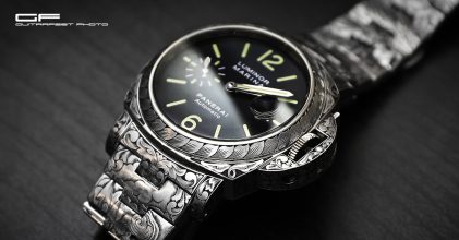 鬼斧神工 – Panerai PAM00299 海神意象雕刻 圖文分享 By 吉他腳 GuitarFeet